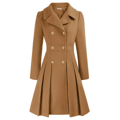 Grace - Manteau pour femme | Élégante veste de marin en laine avec coupe en A