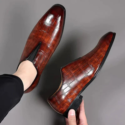 Mocassins de couro de alta qualidade para homens