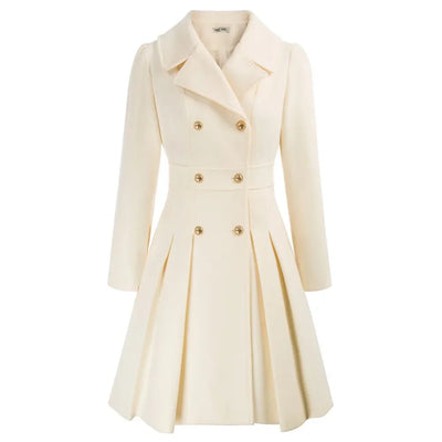 Grace - Manteau pour femme | Élégante veste de marin en laine avec coupe en A