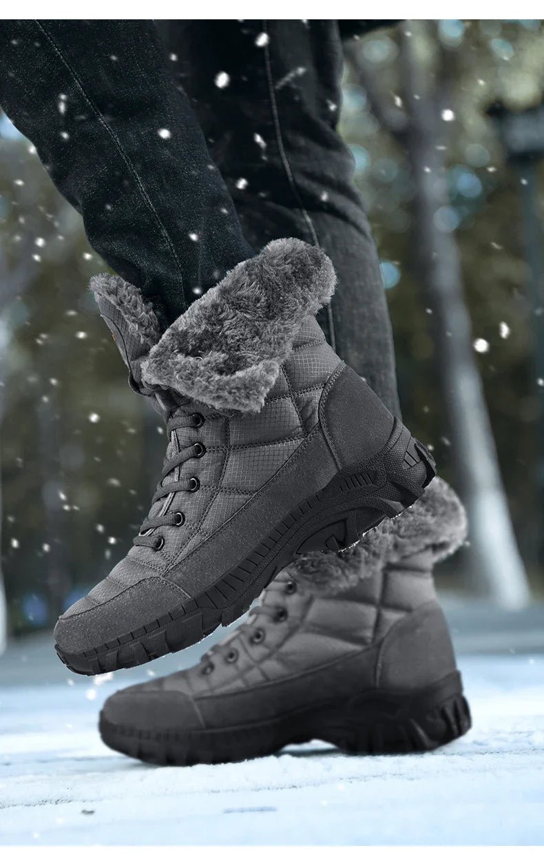 Bottes de montagne d'hiver pour homme