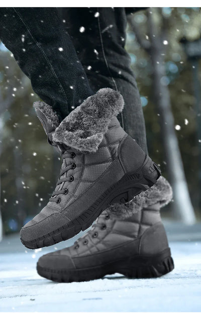 Bottes de montagne d'hiver pour homme