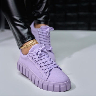 Jana | Sapatos esportivos ortopédicos de moda feminina com sola da plataforma