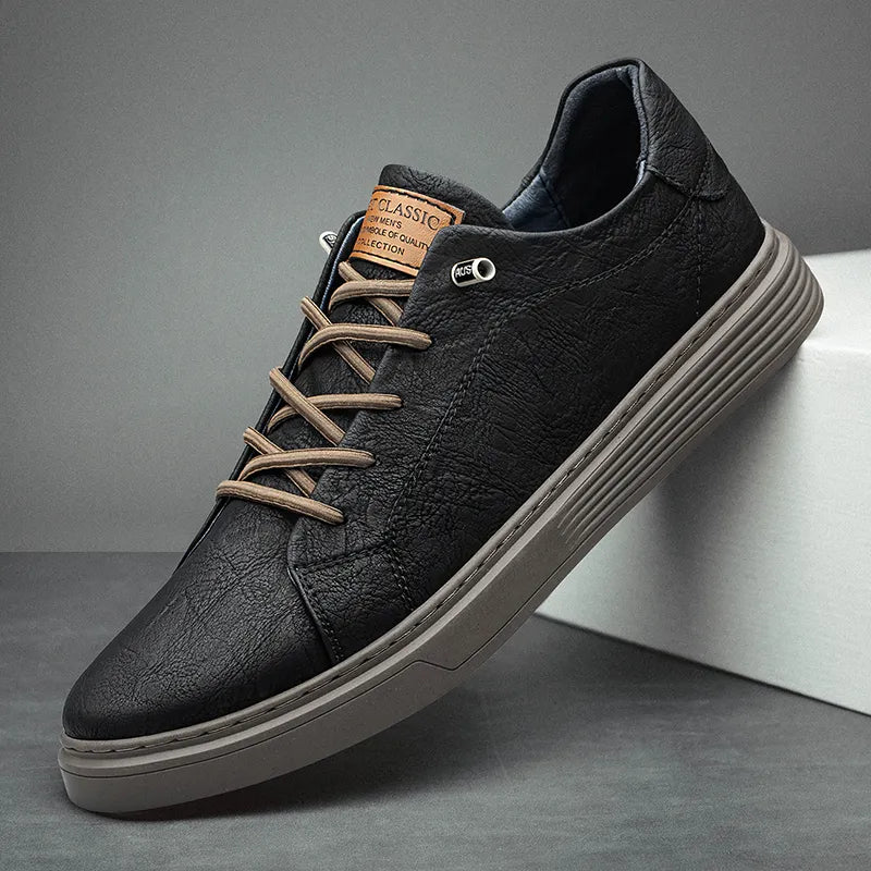 Sapatos de couro vegano