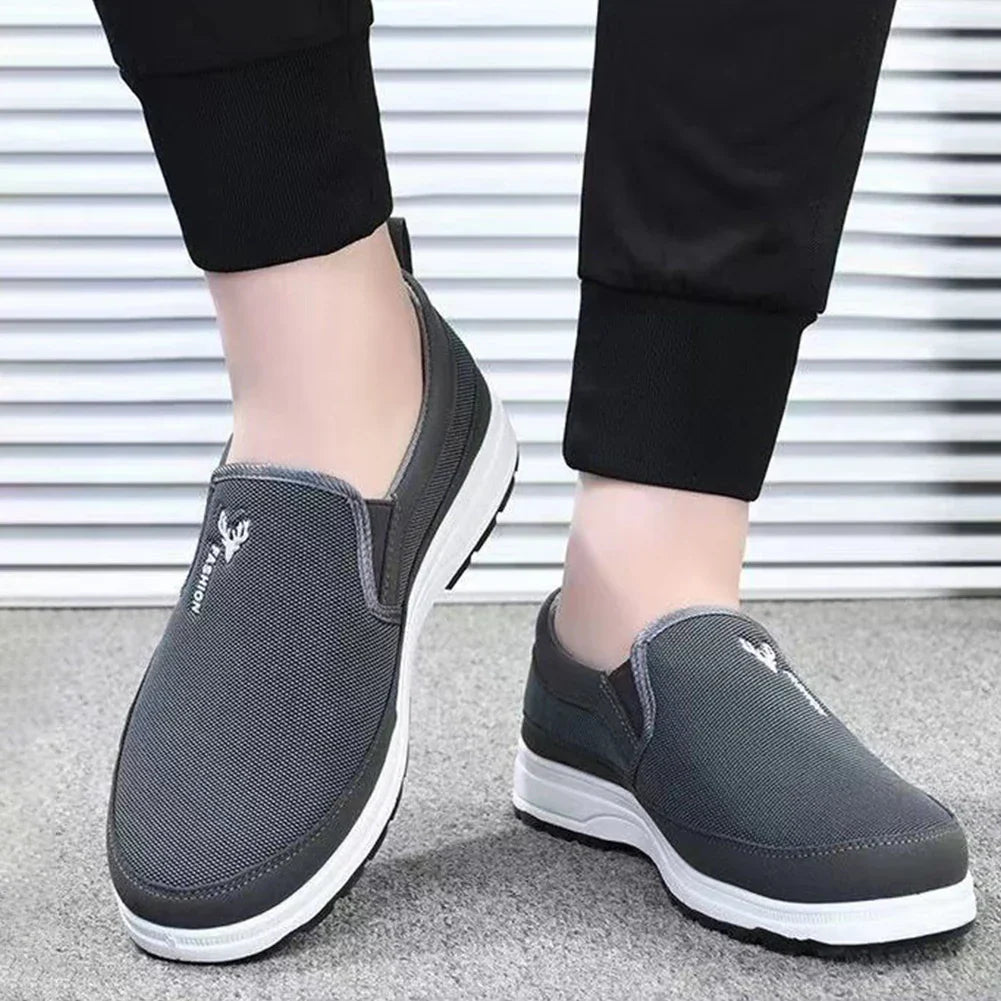 Zapatillas ortopédicas sin cordones para hombre