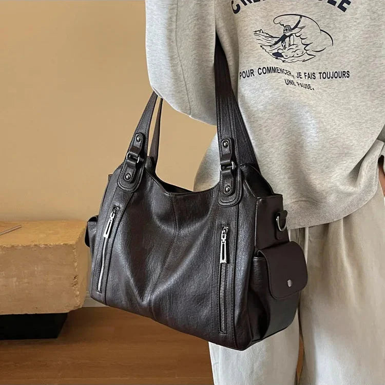 Aliona - Mochila da escola com bandidos e zíper