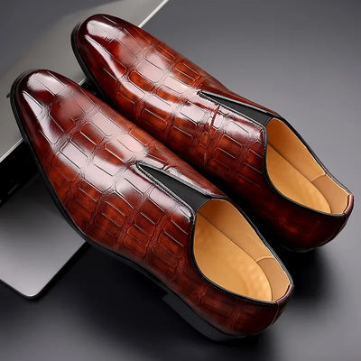 Mocassins de couro de alta qualidade para homens