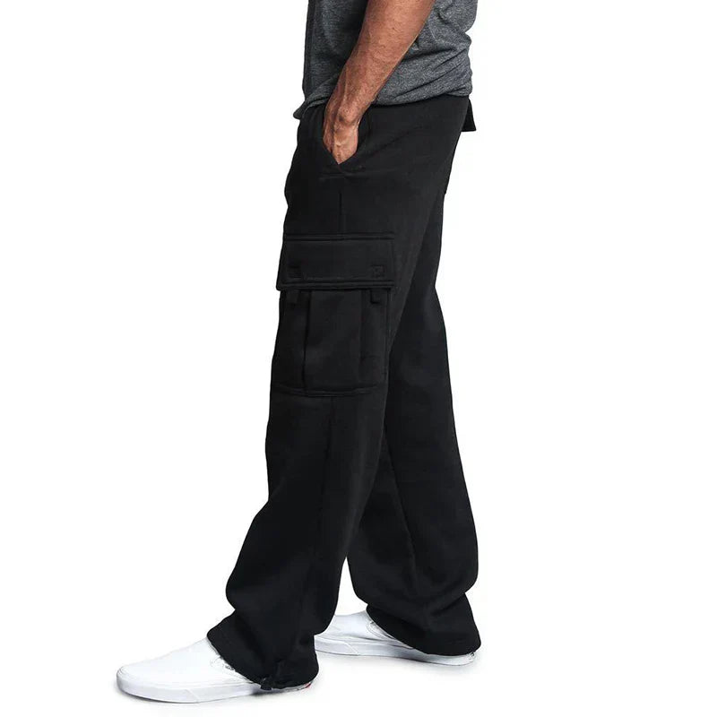 Pantalone cargo multitasche da uomo