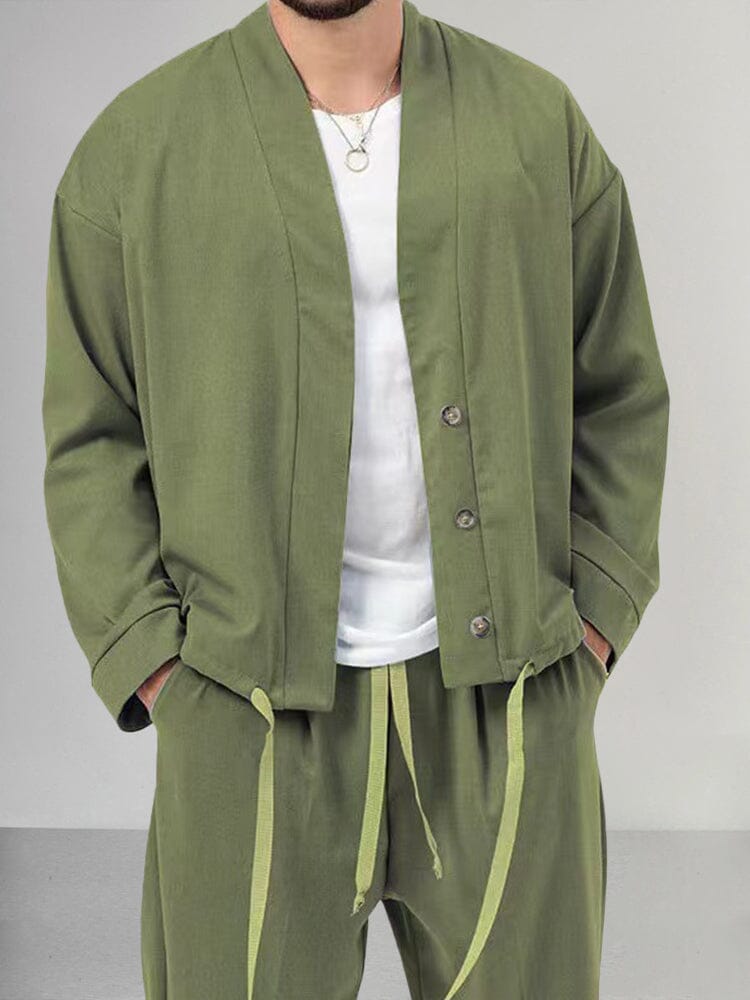 Conjunto de 2 peças de 2 peças de homens confortáveis