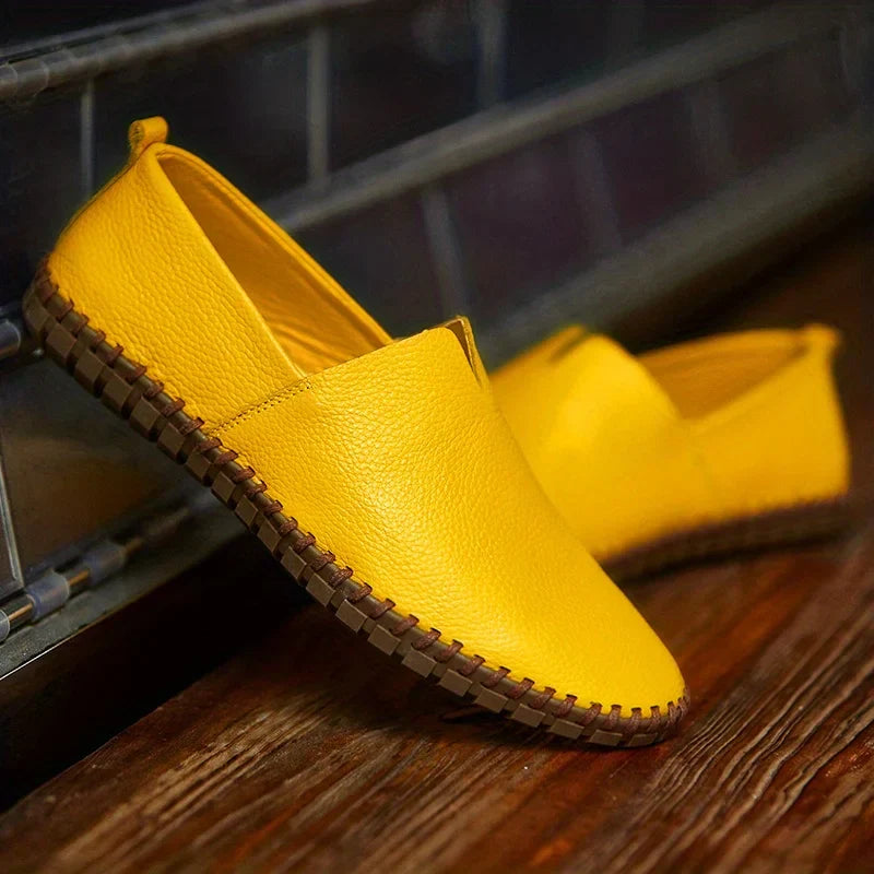 Matt - mocassins elegantes para homens fabricados em couro autêntico