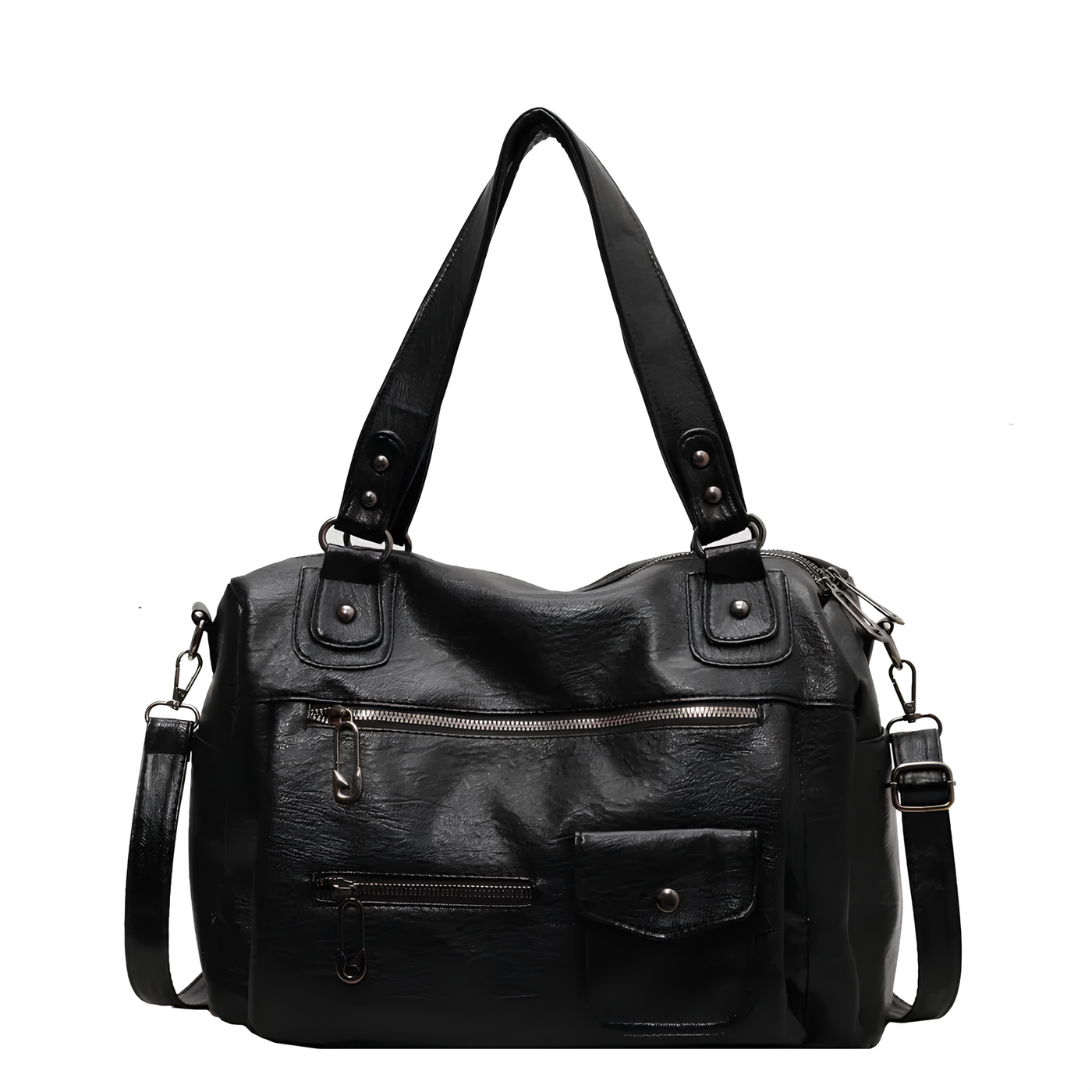 Chloe - bolsa de bandidos de couro grande