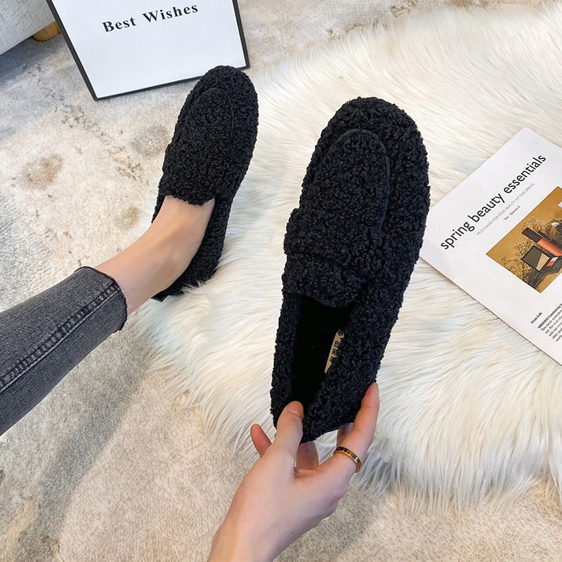 Mocassins de Plexush Arielle com sola não -deslizante