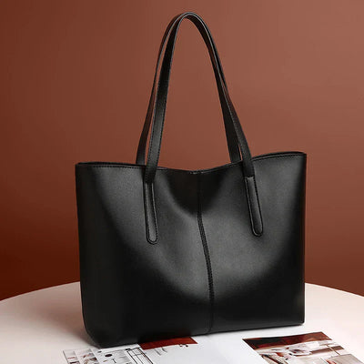 Tereza | Saco de couro PU elegante com divisão espaçosa