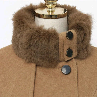 Emily - Gabardine femme coupe ajustée | Manteau élégant