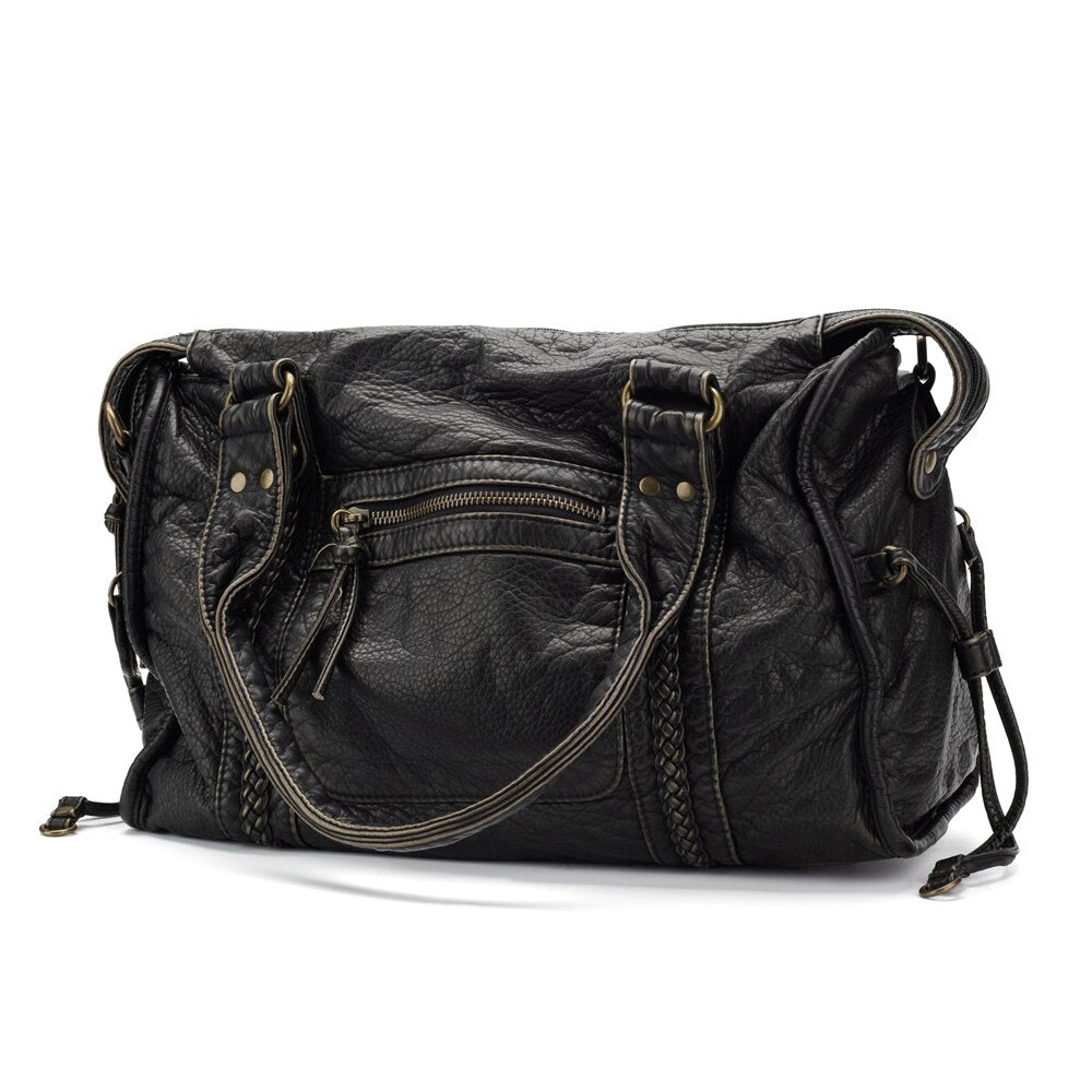 Bolso negro para cursos - RACHEL