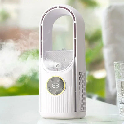 Breezepod 6 -estágio portátil Cooler - Bruma ultrassônico, timer e luz noturna