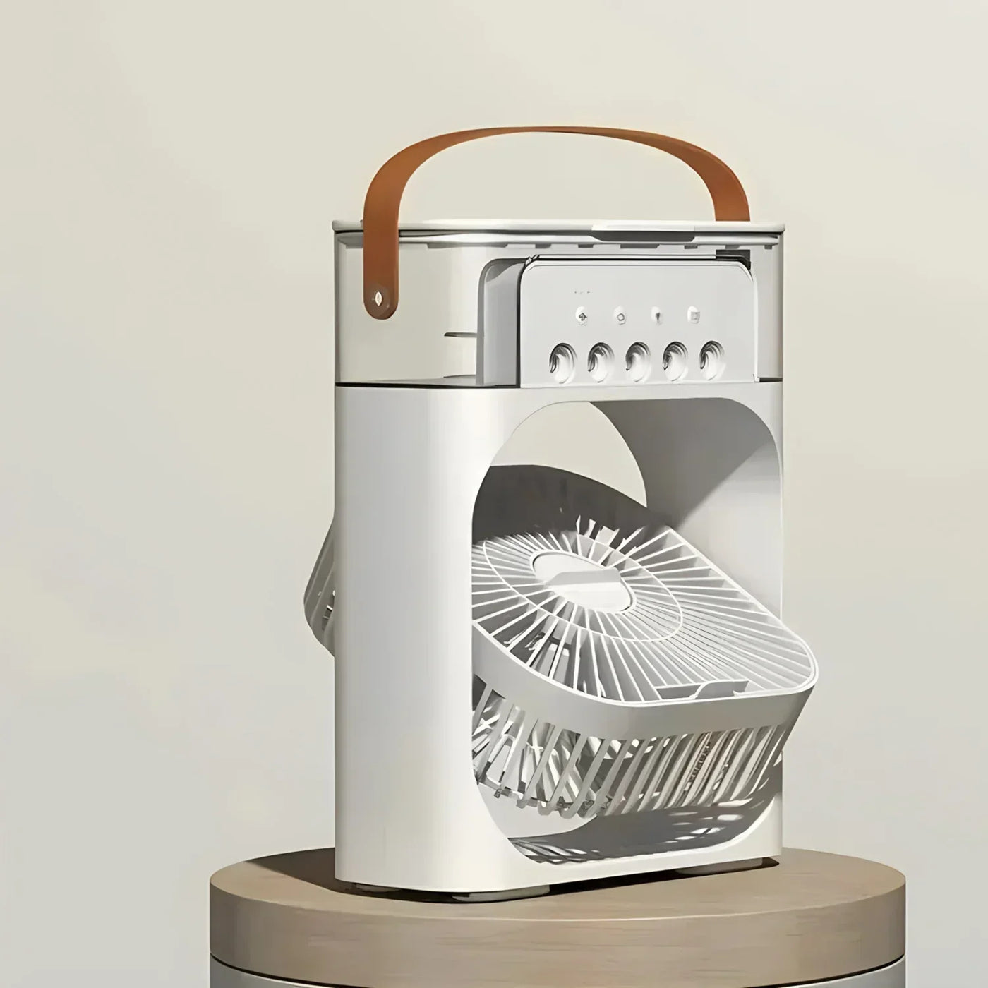 AirCooler Pro 3 em 1: ventilador, ar condicionado e umidificador com iluminação LED de cores