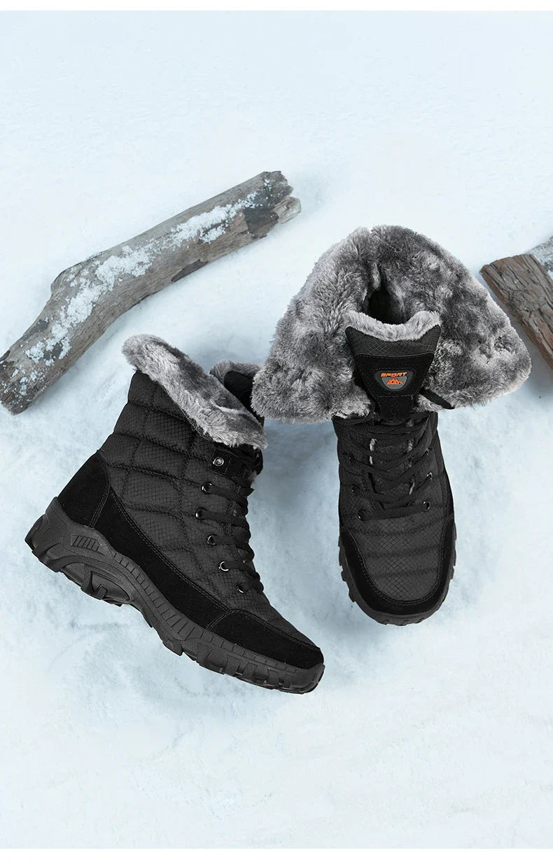 Bottes de montagne d'hiver pour homme