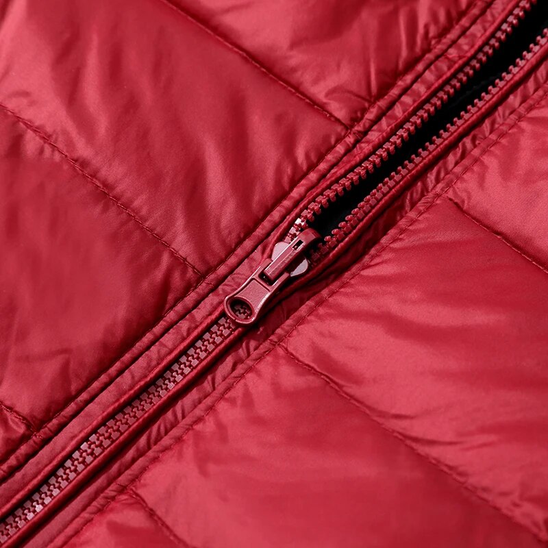Damen Daunenjacke mit Kapuze