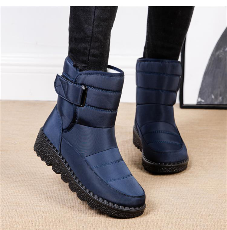 Emme - as novas botas de algodão não -deslizante, à prova d'água e acolchoadas
