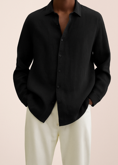 Camisa de vestir para homem de linho - Albert