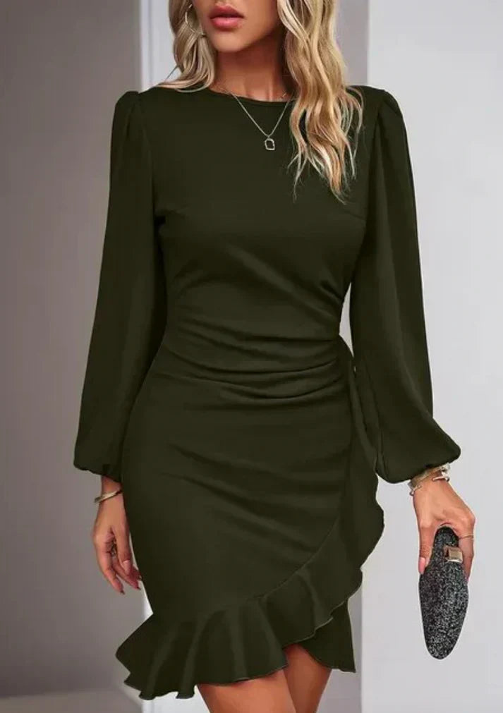 Catherine - Elegantes Kleid mit langen Ärmeln