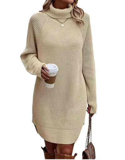 Vestido de malha elegante para mulheres