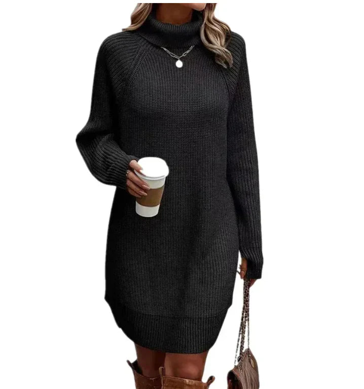 Vestido de malha elegante para mulheres