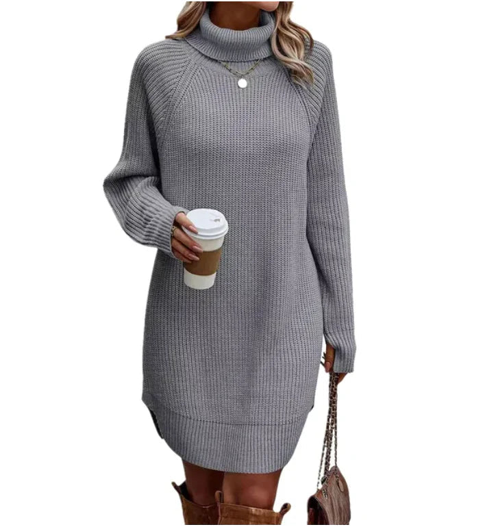 Vestido de malha elegante para mulheres