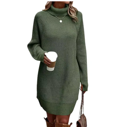 Vestido de malha elegante para mulheres