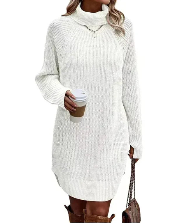 Vestido de malha elegante para mulheres