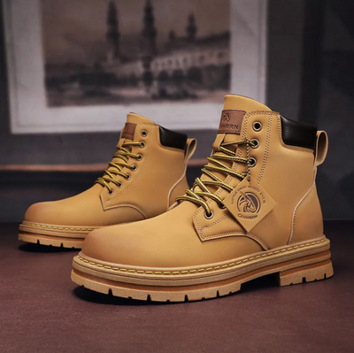 Cómodas botas con cordones para hombre