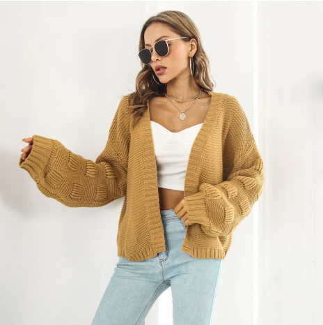 Pull luxueux pour femme, chaud et à manches longues