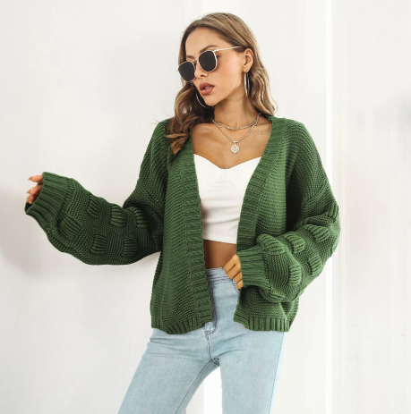 Pull luxueux pour femme, chaud et à manches longues