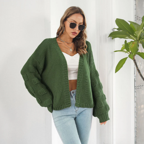 Pull luxueux pour femme, chaud et à manches longues