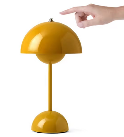 Lâmpada de mesa de LED de onda leve