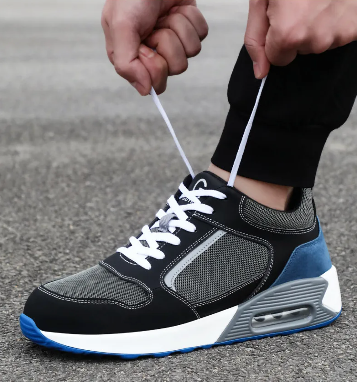 Sapatos de trabalho ortopédicos | Sapatos de segurança unissexo com biqueira de aço