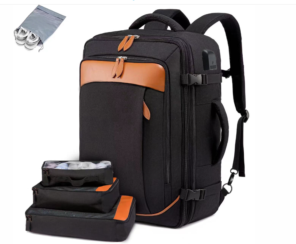 Mochila à prova d'água versátil para laptop de negócios