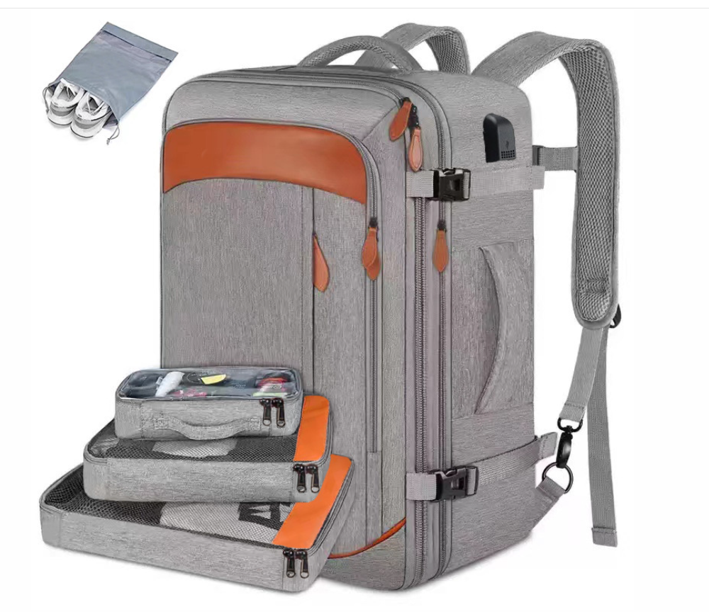 Mochila à prova d'água versátil para laptop de negócios