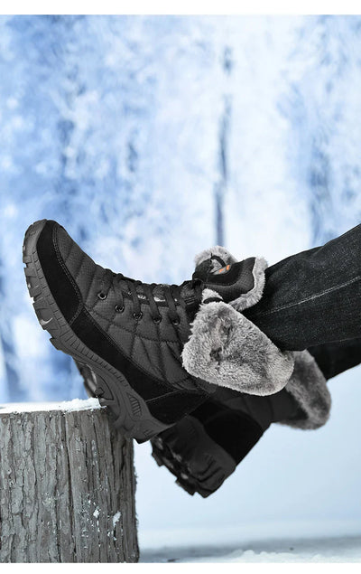 Bottes de montagne d'hiver pour homme