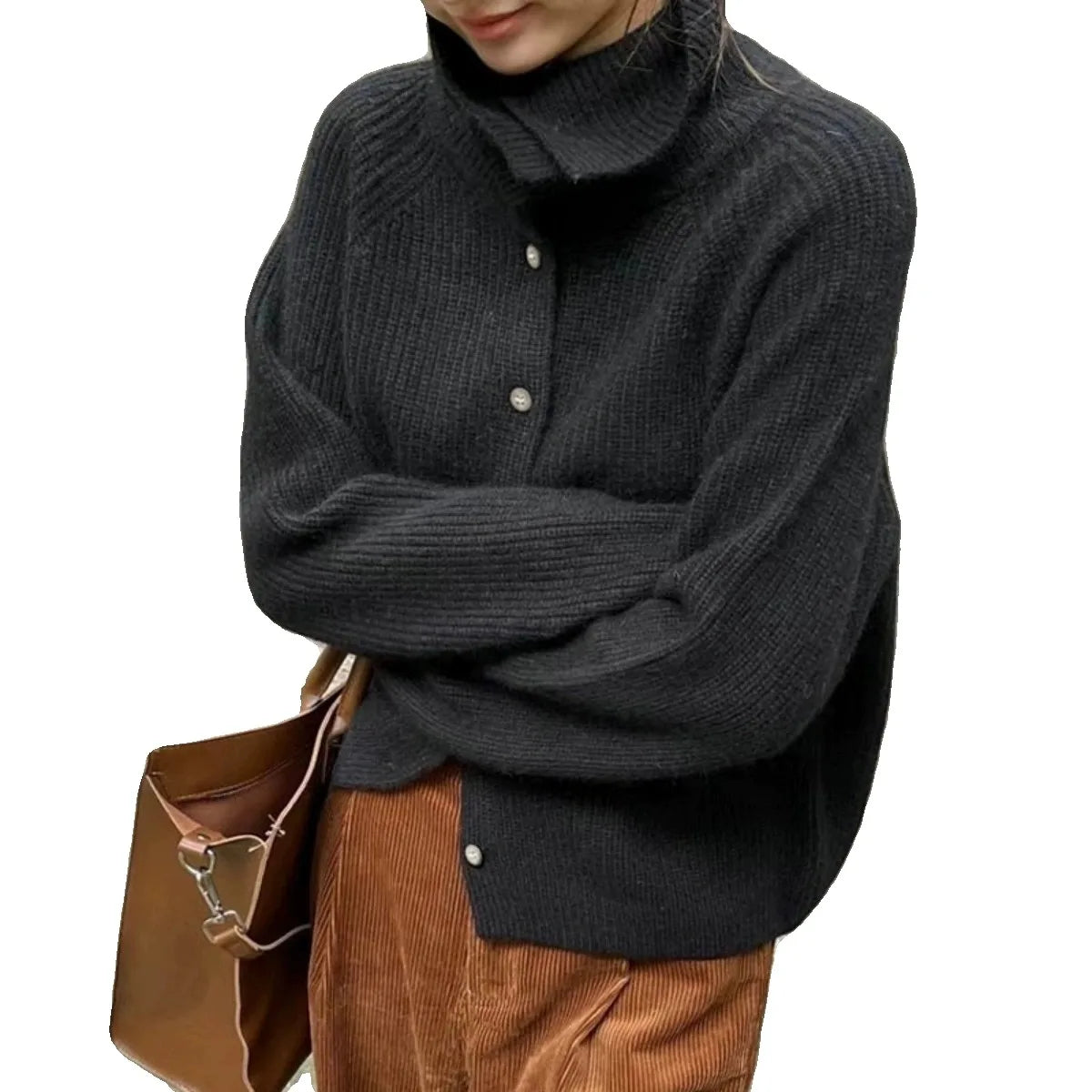Clara - Cardigan da donna, comodo e a maglia | Maglione