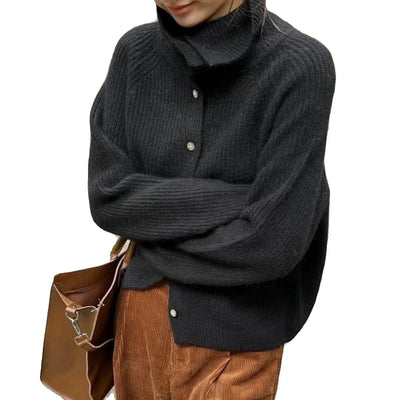Clara - Cardigan da donna, comodo e a maglia | Maglione