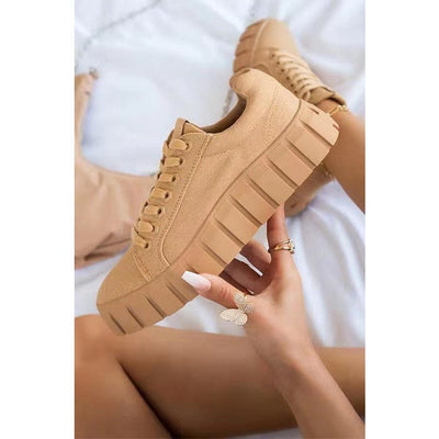 Jana | Sapatos esportivos ortopédicos de moda feminina com sola da plataforma
