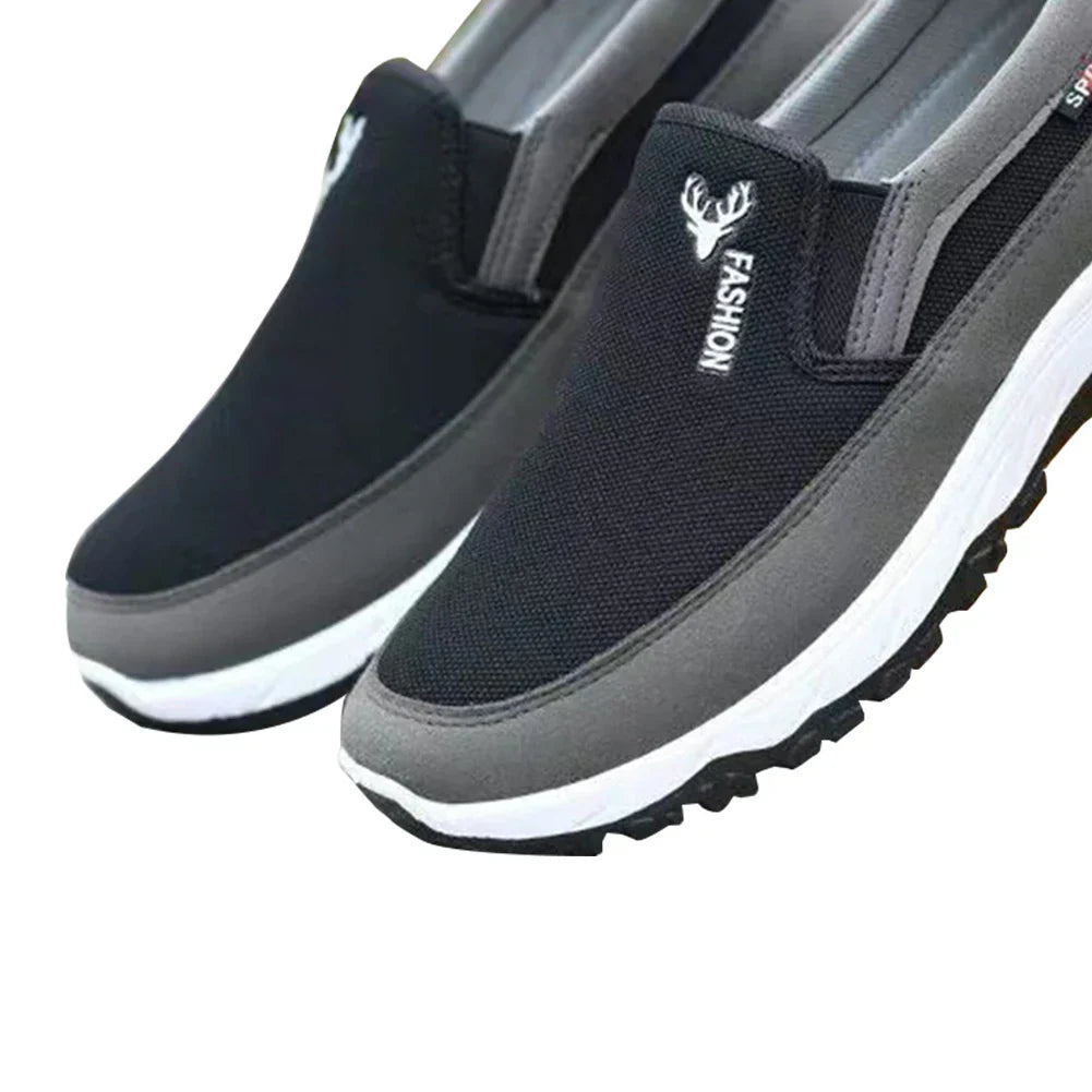 Zapatillas ortopédicas sin cordones para hombre