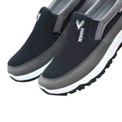 Zapatillas ortopédicas sin cordones para hombre