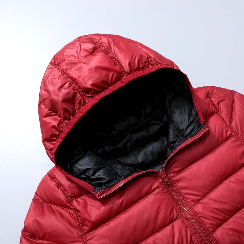 Damen Daunenjacke mit Kapuze
