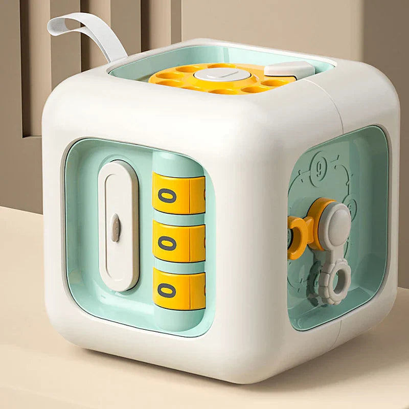 6 em 1 Montessori Sensorial Buckets Educational Toy Bucket for Children