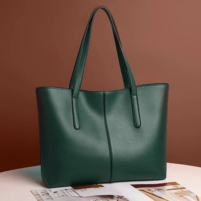 Tereza | Saco de couro PU elegante com divisão espaçosa