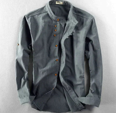 Camisa magistral de katana para homens
