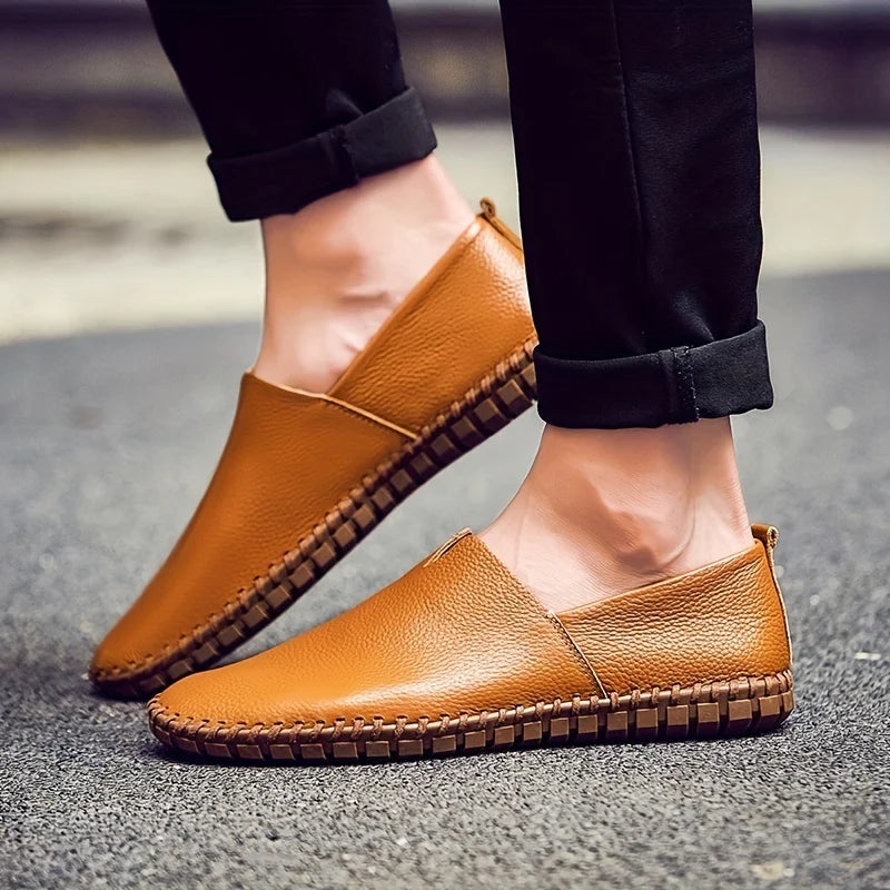 Matt - mocassins elegantes para homens fabricados em couro autêntico