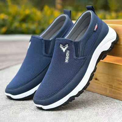 Zapatillas ortopédicas sin cordones para hombre
